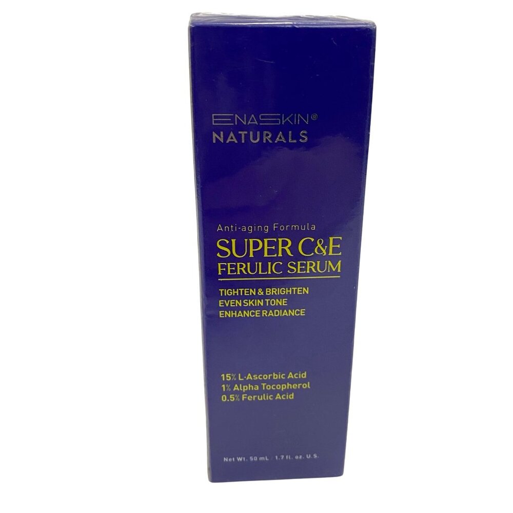 Enaskin Naturals Anti-Aging Formula Super C&E Ferulic Serum 50mL / 1.7fl oz NEW